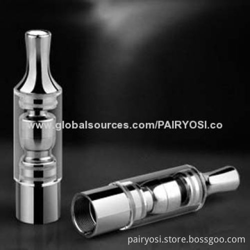 Wax vaporizer pen, electroplate gold, Pyrex glass tube, instant heat up